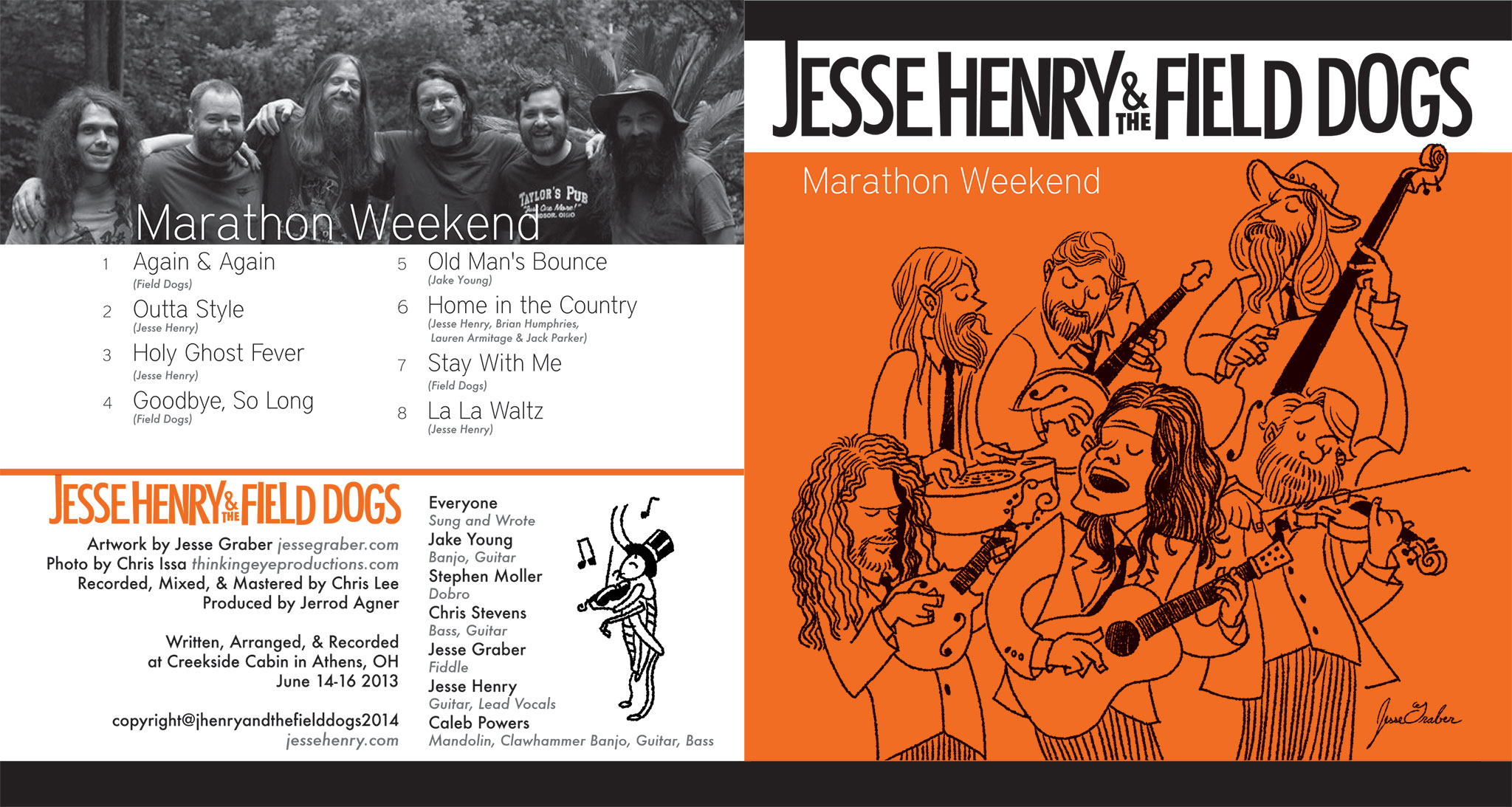  Jesse Henry and the Field Dogs layout 